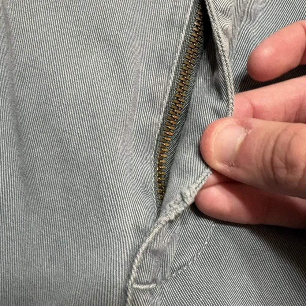 Vtg Polo Ralph Lauren Shorts Mens 40 Blue Pleated Chino Canvas Relaxed Fit 90s